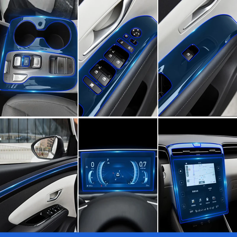Instrument Navigation Stickers Glass Window Lift Gear Panel Protection TPU Repair Protective Film For Hyundai Tucson NX4 2021
Instrument Navigation Stickers Glass Window Lift Gear Panel Protection TPU Repair Protective Film For Hyundai Tucson NX4 2021