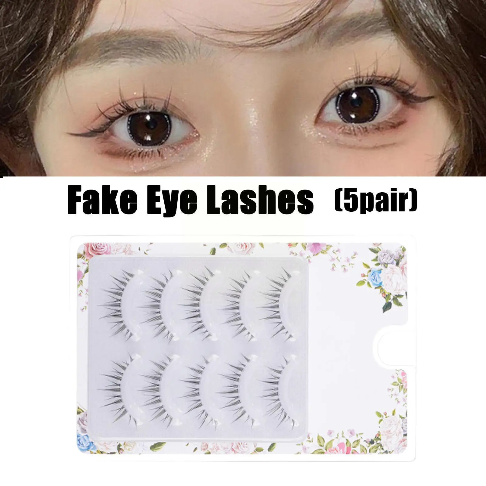 5 Pairs Natural False Eyelashes Cos Japanese Eyelashes Terrier Makeup Eyelash Tools Handmade Curling Transparent Thick T1F8
5 Pairs Natural False Eyelashes Cos Japanese Eyelashes Terrier Makeup Eyelash Tools Handmade Curling Transparent Thick T1F8