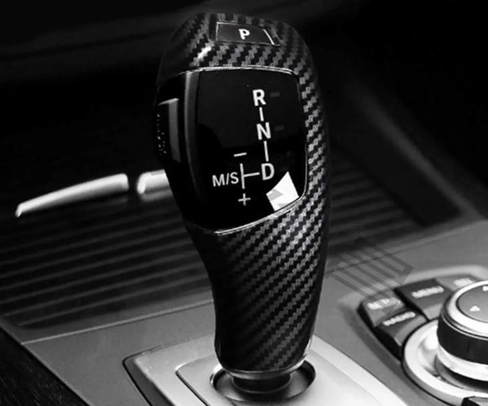 Glossy Black Carbon Fiber Pattern Shift Knob Cover Shell For BMW F Series 2 3 4 5 7 Series X3 X4 X5 X6
Glossy Black Carbon Fiber Pattern Shift Knob Cover Shell For BMW F Series 2 3 4 5 7 Series X3 X4 X5 X6