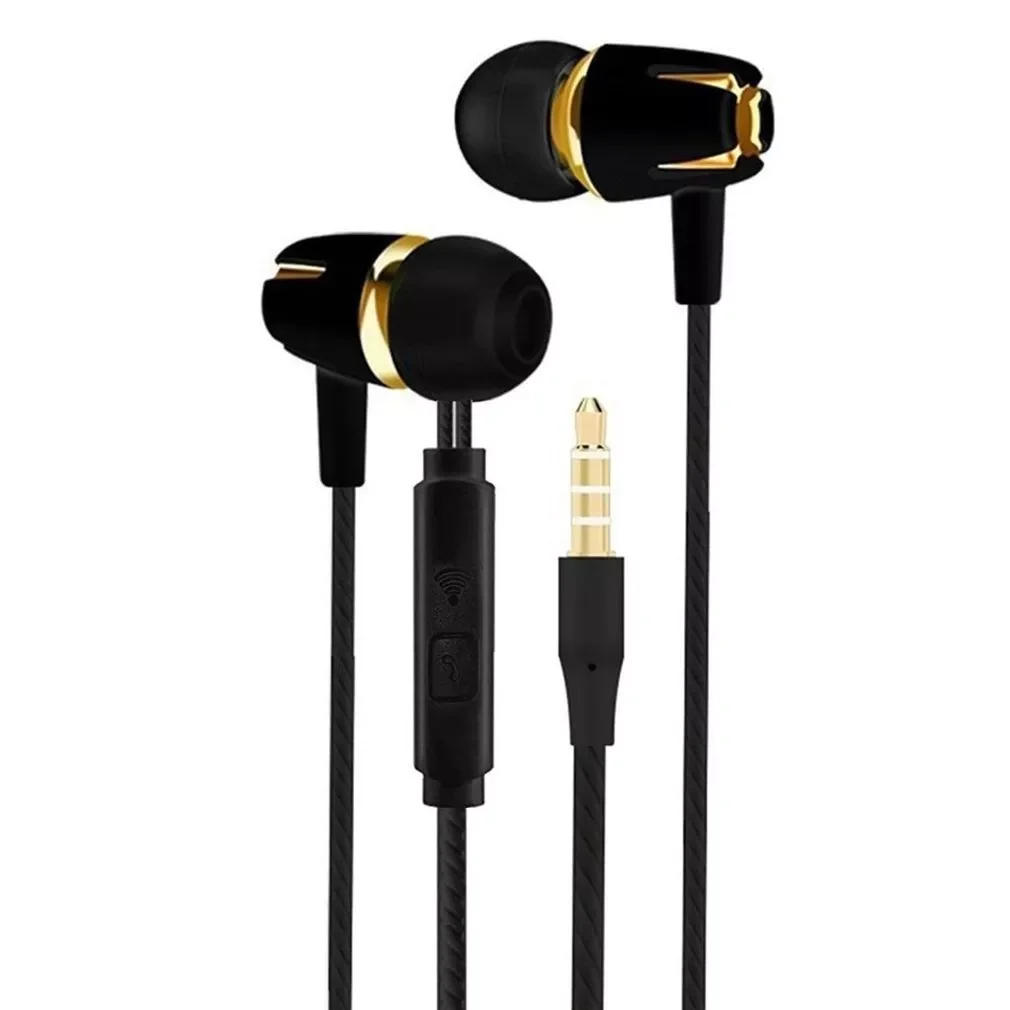 Wired Earphone Electroplating Bass Stereo In-ear Earphones with Mic Hansfree Call Phone Earphone for Android iOS
Wired Earphone Electroplating Bass Stereo In-ear Earphones with Mic Hansfree Call Phone Earphone for Android iOS