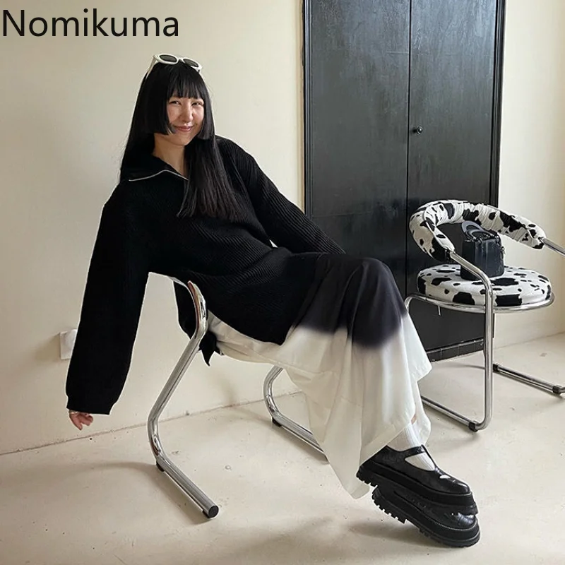 Юбка Nomikuma для женщин, весна-осень, контрастные цвета, в стиле пэчворк, с высокой талией, Faldas Mujer Moda 2022 Harajuku Retro Jupe Femme
Юбка Nomikuma для женщин, весна-осень, контрастные цвета, в стиле пэчворк, с высокой талией, Faldas Mujer Moda 2022 Harajuku Retro Jupe Femme