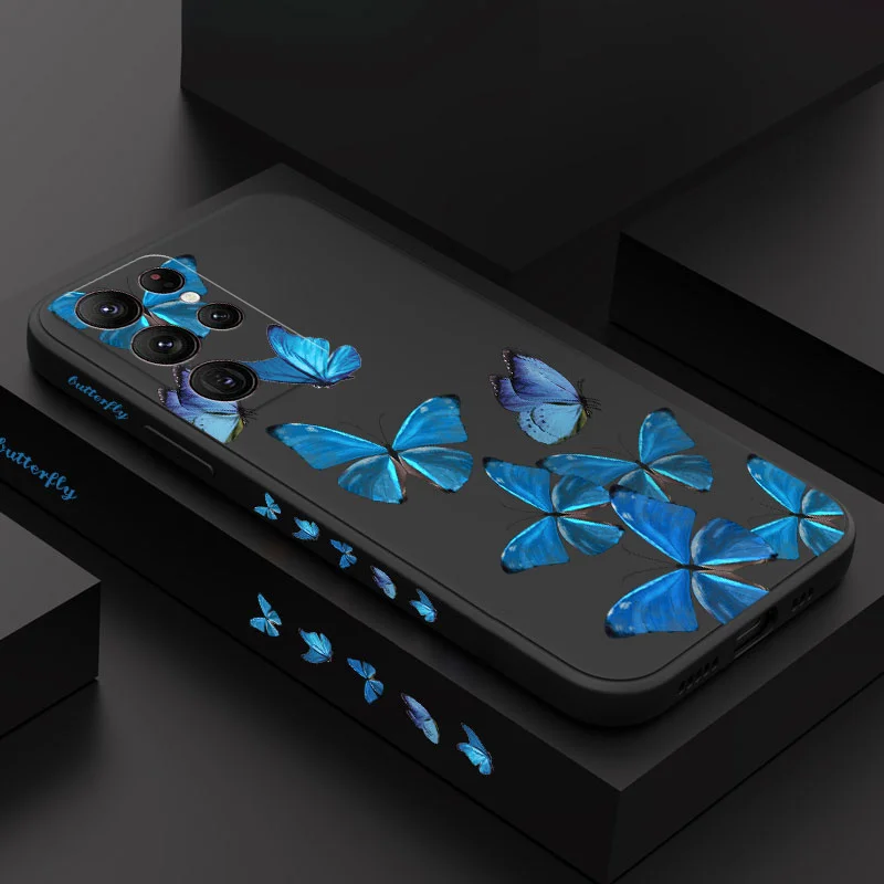 Cyan Butterfly Phone Case For Samsung Galaxy S22 S21 S20 Ultra Plus FE S10 S9 S10E Note 20 ultra 10 9 Plus Cover
Cyan Butterfly Phone Case For Samsung Galaxy S22 S21 S20 Ultra Plus FE S10 S9 S10E Note 20 ultra 10 9 Plus Cover