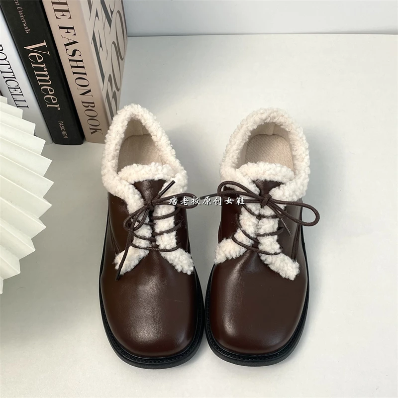Shoes Woman 2022 Oxfords Round Toe Low Heels Modis All-Match Clogs Platform British Style Female Footwear New Leather Cross Cute
Shoes Woman 2022 Oxfords Round Toe Low Heels Modis All-Match Clogs Platform British Style Female Footwear New Leather Cross Cute