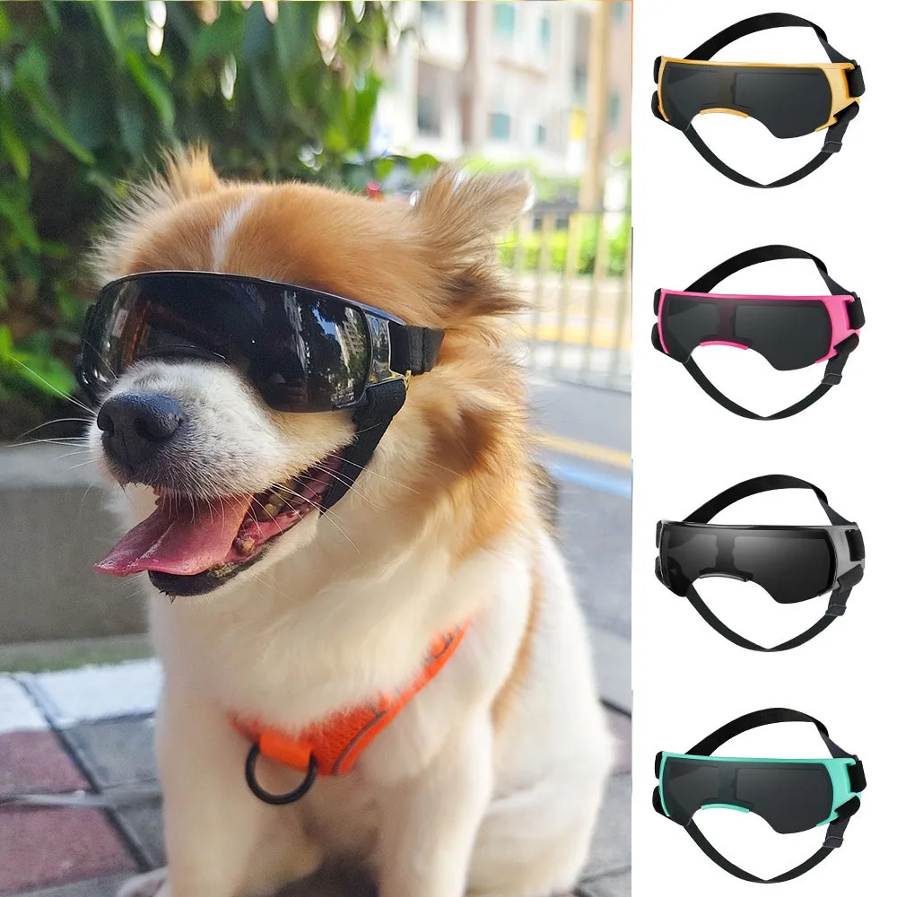 Dog Sunglasses Dog Goggles Adjustable Strap for Travel Skiing and Anti-Fog Dog Snow Goggles Pet Goggles for Medium to Large Dog
Dog Sunglasses Dog Goggles Adjustable Strap for Travel Skiing and Anti-Fog Dog Snow Goggles Pet Goggles for Medium to Large Dog
