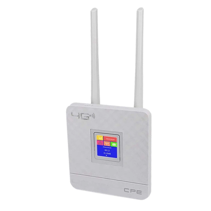 

CPE903 4G Wireless Router With Sim Slot Surveillance Enterprise Wireless To Wired Portable WIFI For Home/Office(EU Plug)