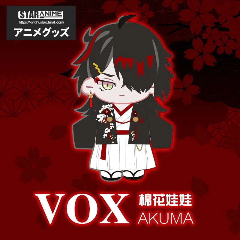 Плюшевые игрушки для кукол и тела из аниме Luxiem VTuber Vox Akuma 20 см, подушка, набор одежды, плюшевые подарки для фанатов на день рождения
Плюшевые игрушки для кукол и тела из аниме Luxiem VTuber Vox Akuma 20 см, подушка, набор одежды, плюшевые подарки для фанатов на день рождения