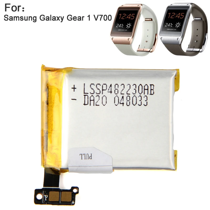 Original Replacement Battery Gear 1 SM-V700 For Samsung Galaxy Gear1 V700 SMV700 Rechargeable Watch Battery 315mAh
Original Replacement Battery Gear 1 SM-V700 For Samsung Galaxy Gear1 V700 SMV700 Rechargeable Watch Battery 315mAh