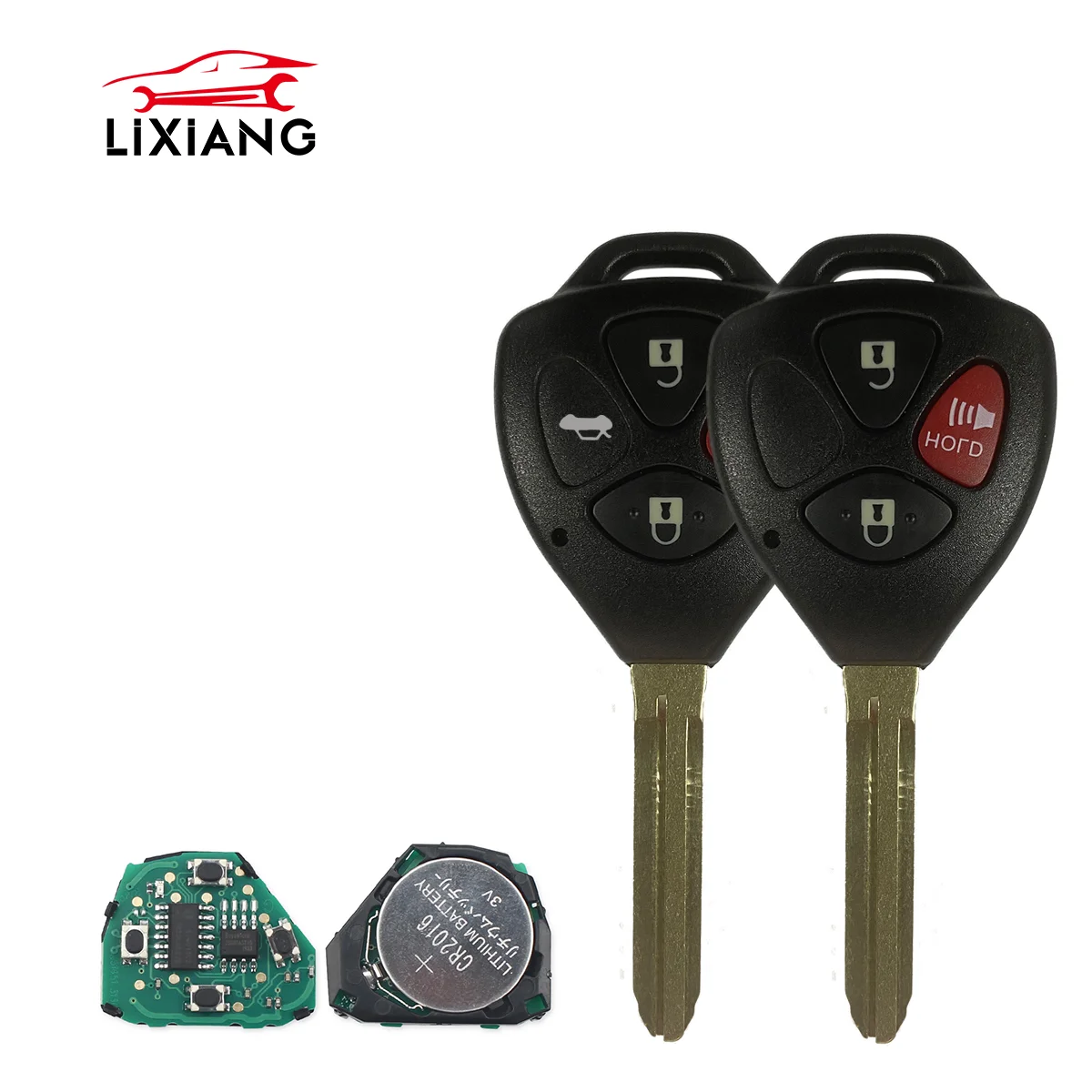 2 шт./партия пульт дистанционного управления для автомобилей Toyota prius hilux etios vios yaris