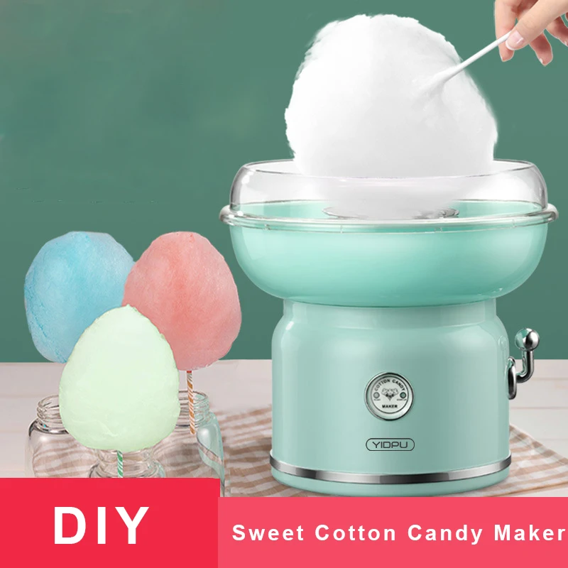 New Electric DIY Sweet Cotton Candy Maker Portable Cotton Sugar Floss Machine Girl Boy Gift Children's Day Marshmallow MachineA 
New Electric DIY Sweet Cotton Candy Maker Portable Cotton Sugar Floss Machine Girl Boy Gift Children's Day Marshmallow MachineA