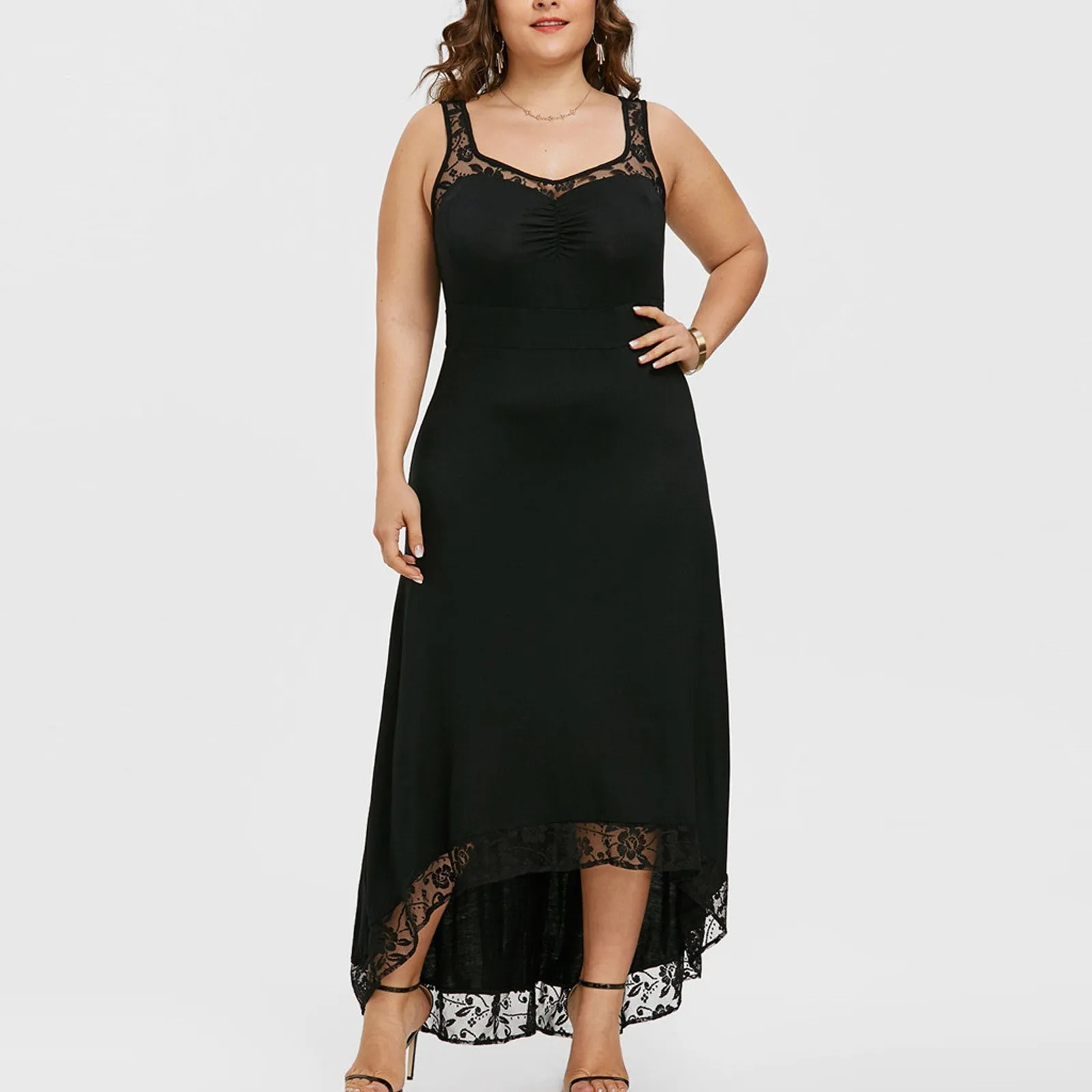 Женское платье, элегантное укороченное многослойное платье макси без рукавов с круглым вырезом, Летние шифоновые однотонные приталенные в...
Женское платье, элегантное укороченное многослойное платье макси без рукавов с круглым вырезом, Летние шифоновые однотонные приталенные в...