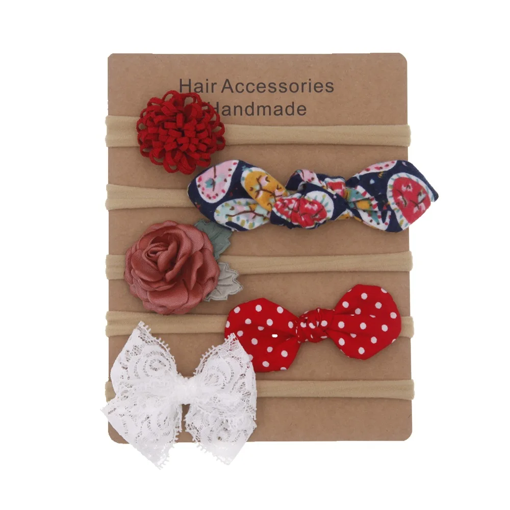 5Pcs/Set Baby Girl Headbands Newborn Flower Hair Bows Kids Toddler Headband Nylon Elastic Hair Band Children Hair Accessories
5Pcs/Set Baby Girl Headbands Newborn Flower Hair Bows Kids Toddler Headband Nylon Elastic Hair Band Children Hair Accessories
