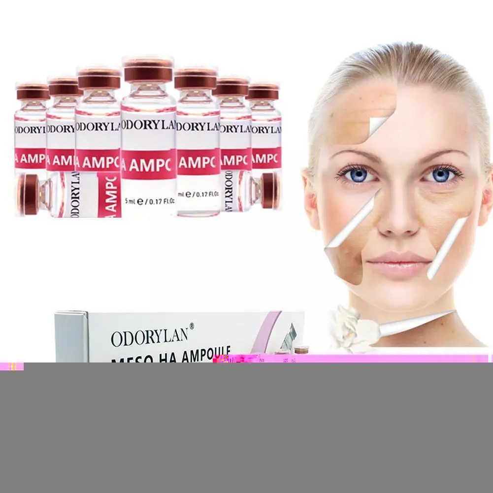 5mlx10 vials Cross-linked HA Hyaluronic Acid Pure Micro Whitening Hyaluronic Cream Acid BB Mesotherapy Serum Collagen Molec V2Y8
5mlx10 vials Cross-linked HA Hyaluronic Acid Pure Micro Whitening Hyaluronic Cream Acid BB Mesotherapy Serum Collagen Molec V2Y8