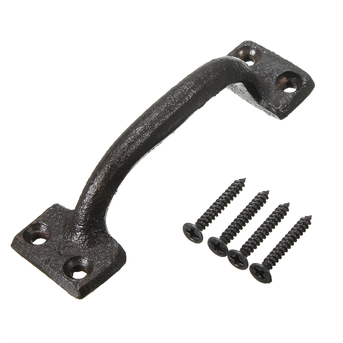Cabinet Door Handle Antique Rustic Style Cast Iron Black Cabinet Door Handle Gate Pull With Screws for Home Door Hardware
Cabinet Door Handle Antique Rustic Style Cast Iron Black Cabinet Door Handle Gate Pull With Screws for Home Door Hardware