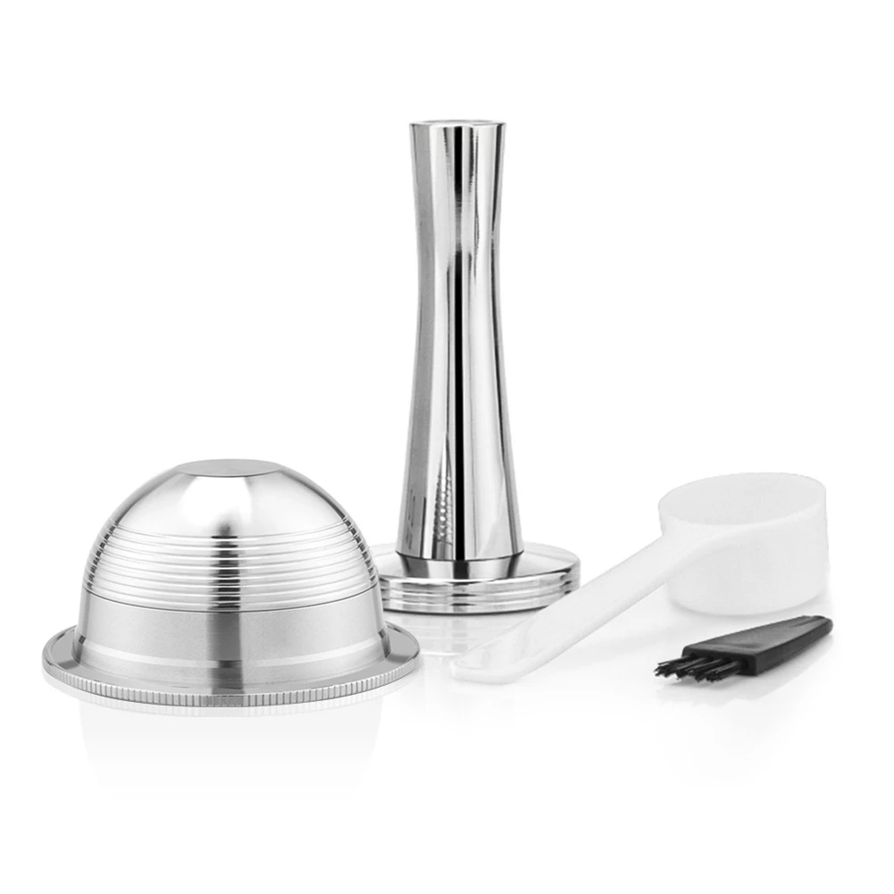 1PCS Stainless Steel Reusable Capsule Suitable for Nespresso Vertuo Vertuoline Coffee Filter 70ML
1PCS Stainless Steel Reusable Capsule Suitable for Nespresso Vertuo Vertuoline Coffee Filter 70ML