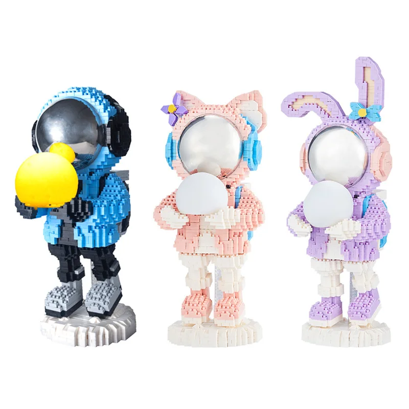 Cartoon Figure Stellalou Linabell Micro Diamond Block Holding The Moon Astronaut Nanobrick Building Brick Toy With Light
Cartoon Figure Stellalou Linabell Micro Diamond Block Holding The Moon Astronaut Nanobrick Building Brick Toy With Light