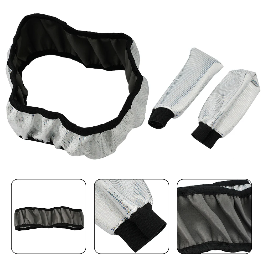 Brand New High Quality Steering Wheel Cover Horns Durable Gear Cover Glitter Bling Non-slip 37-38cm Parts 3PCS/Set
Brand New High Quality Steering Wheel Cover Horns Durable Gear Cover Glitter Bling Non-slip 37-38cm Parts 3PCS/Set