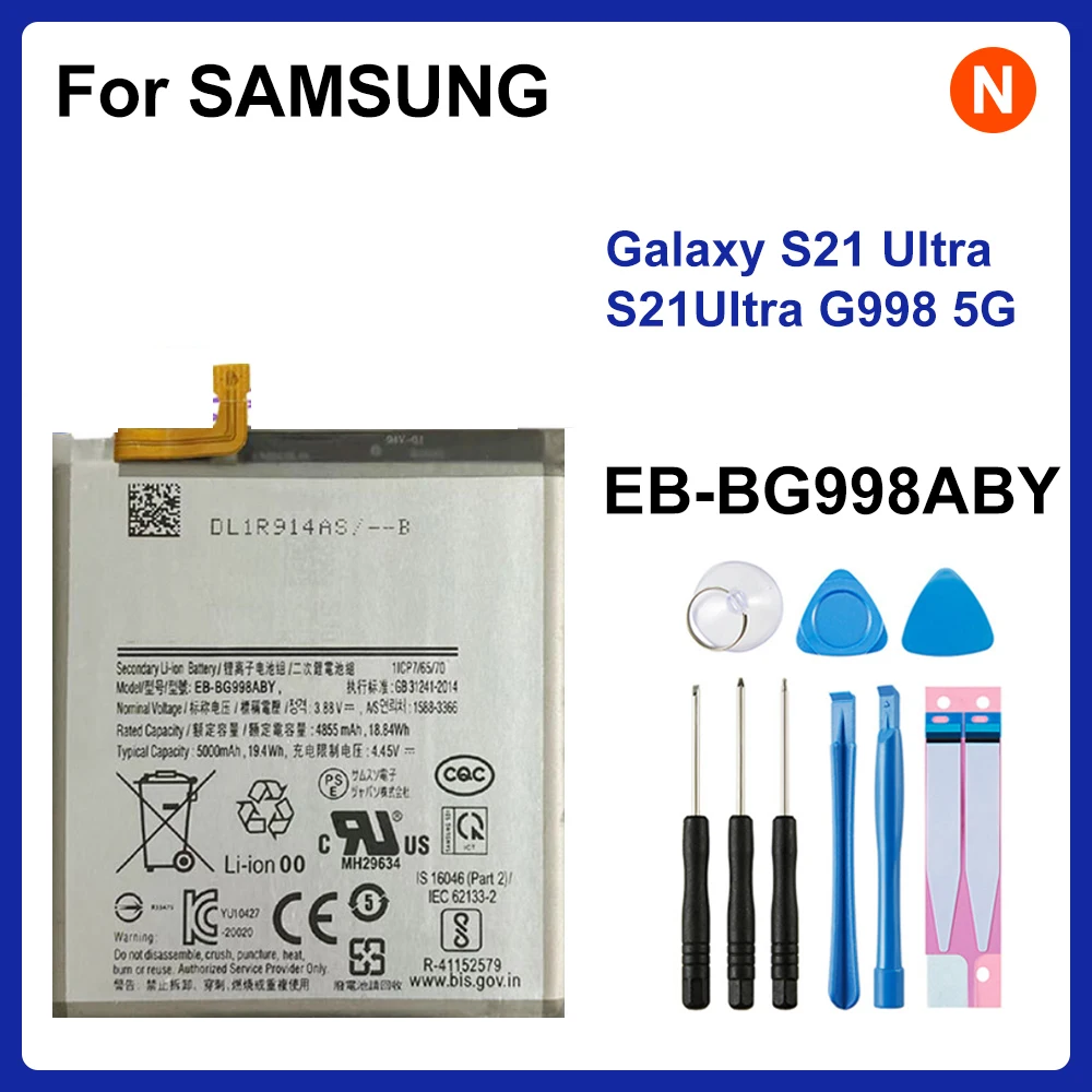 Оригинальный телефон SAMSUNG, 5000 мАч, Сменный аккумулятор для Samsung Galaxy S21 Ultra S21Ultra G998, Фотоэлементы
Оригинальный телефон SAMSUNG, 5000 мАч, Сменный аккумулятор для Samsung Galaxy S21 Ultra S21Ultra G998, Фотоэлементы