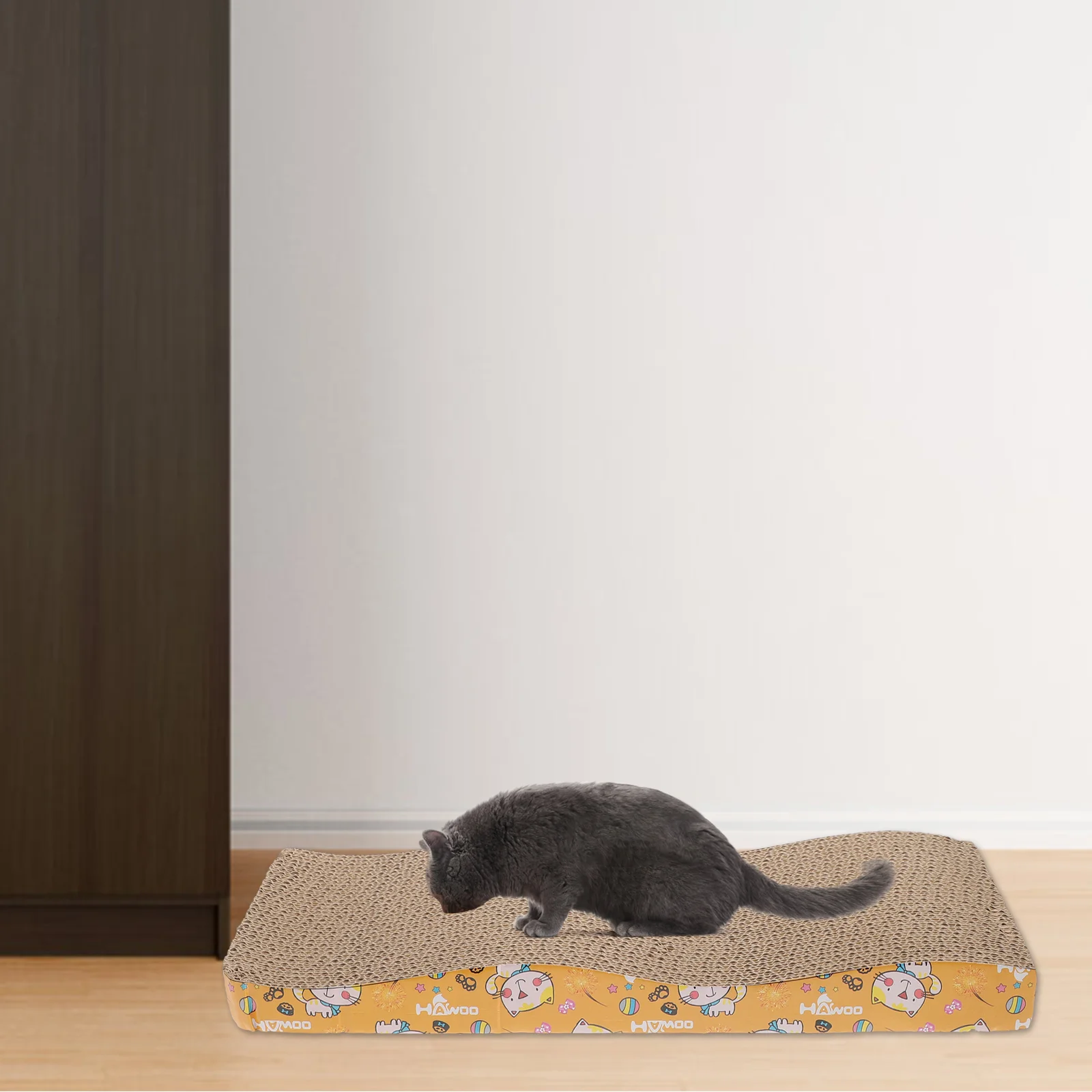 Cat Scratch Scratching Board Scratcher Cardboard Toy Corrugated Pet Box Kitten Post Lounge Pets Catty Accessories Pad Cats
Cat Scratch Scratching Board Scratcher Cardboard Toy Corrugated Pet Box Kitten Post Lounge Pets Catty Accessories Pad Cats