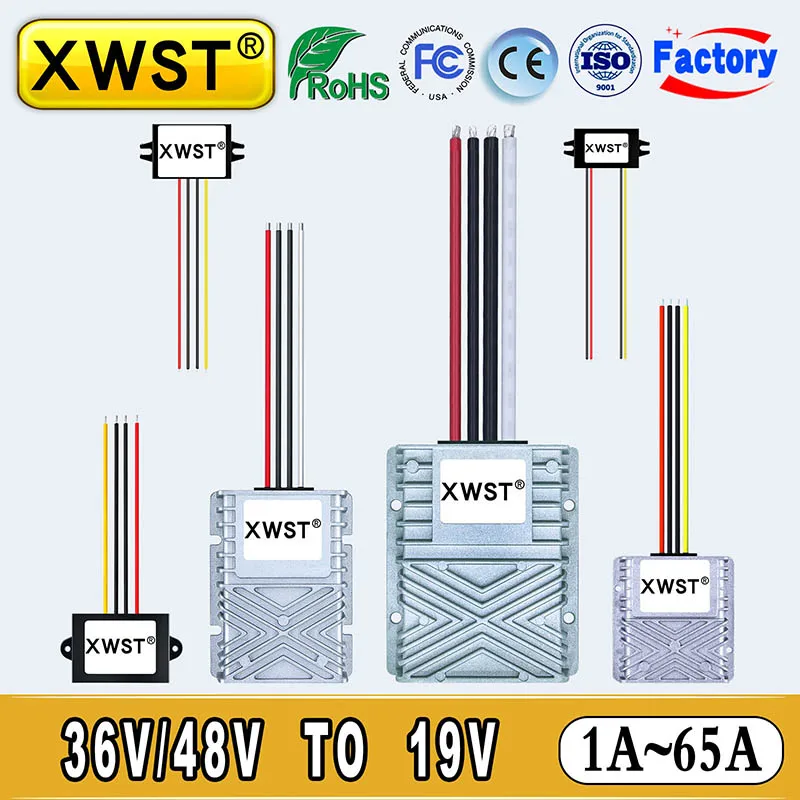 DC DC Converter Upgrade Shell 30-60V to 19V 36V 48V to 19V Voltage Regulator 1-65A Waterproof Buck Power Supply Solar Inverter 
DC DC Converter Upgrade Shell 30-60V to 19V 36V 48V to 19V Voltage Regulator 1-65A Waterproof Buck Power Supply Solar Inverter