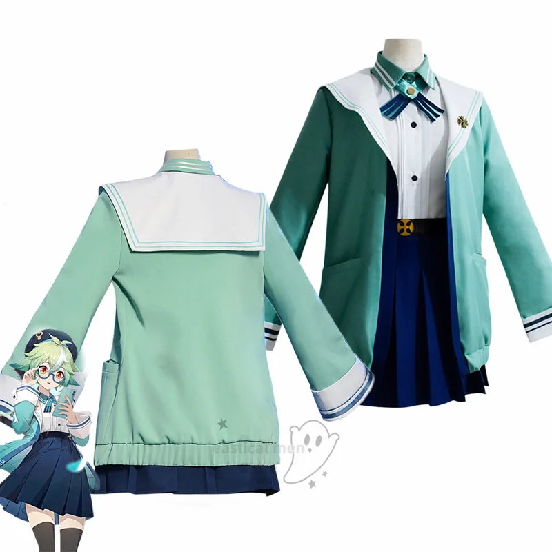 Halloween Party Genshin Impact Oneplus Sucrose Game Suit Outfit Wig Hat Glasses Cosplay Costume Women Kawaii Jk Uniforms
Halloween Party Genshin Impact Oneplus Sucrose Game Suit Outfit Wig Hat Glasses Cosplay Costume Women Kawaii Jk Uniforms