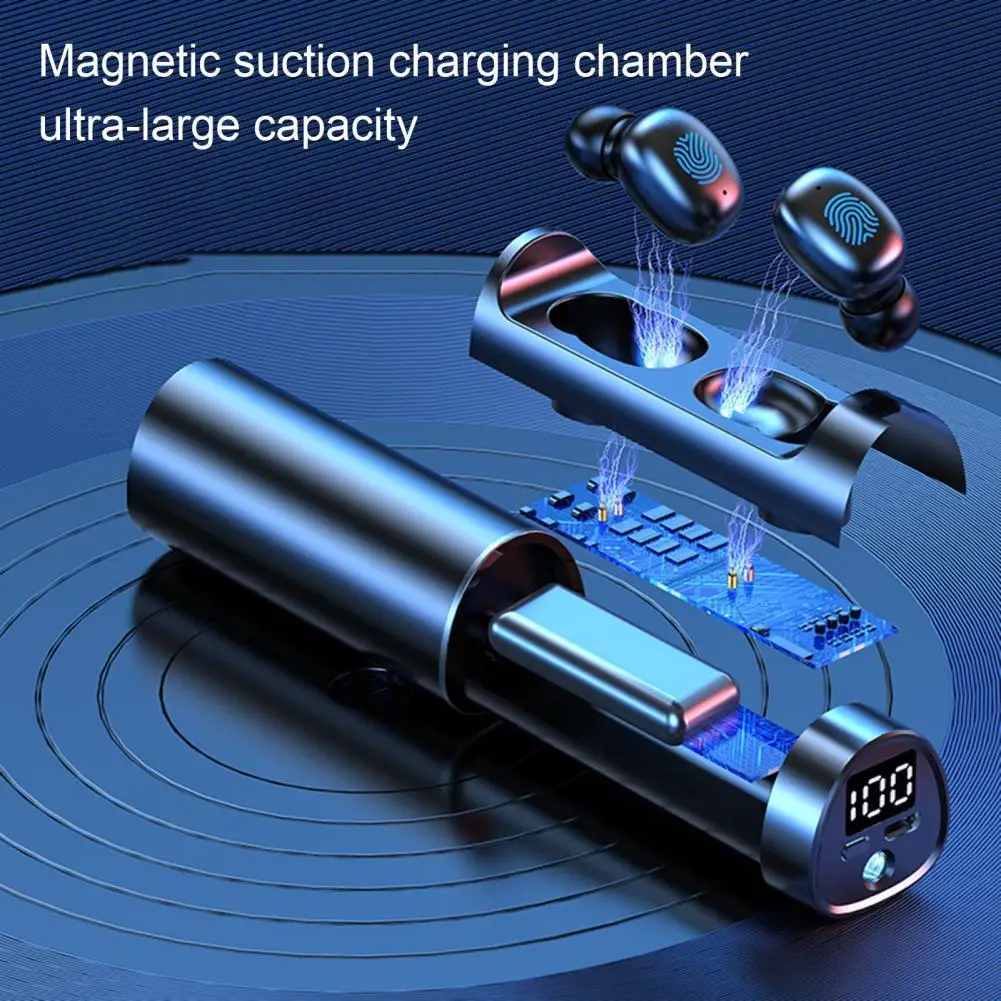 Tws 5,0 Bluetooth-совместимая гарнитура, бинауральные Беспроводные наушники с сенсорным управлением и цифровым дисплеем с фонариком для спорта на ...
Tws 5,0 Bluetooth-совместимая гарнитура, бинауральные Беспроводные наушники с сенсорным управлением и цифровым дисплеем с фонариком для спорта на ...