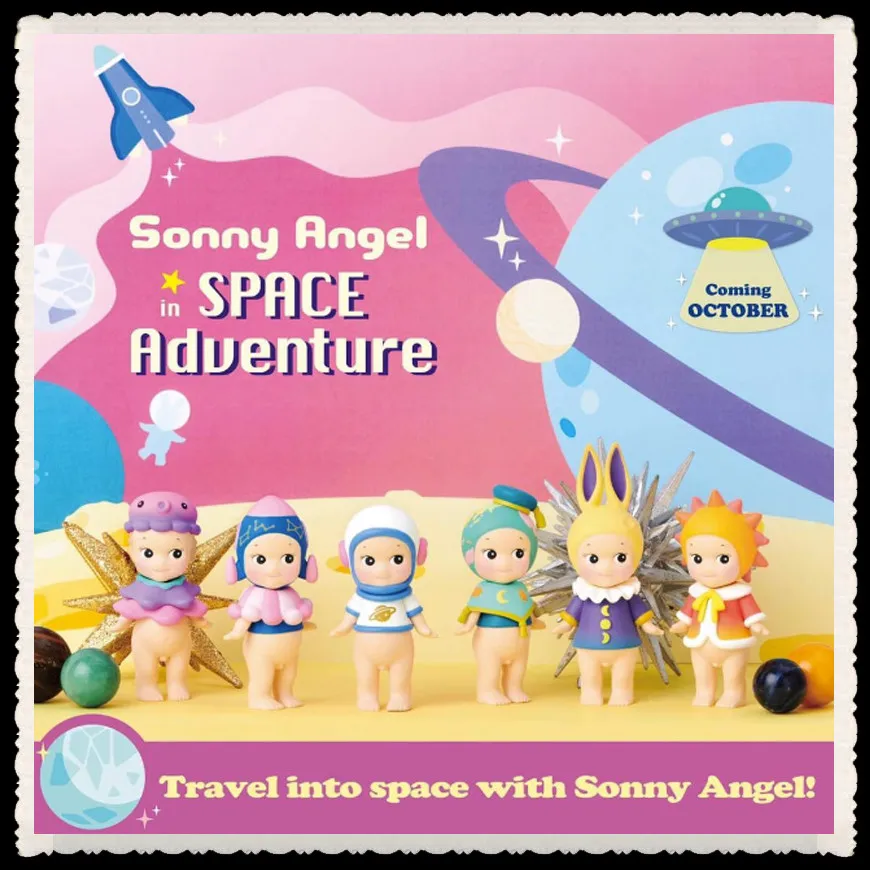 

Оригинальная экшн-фигурка Sonny Angel Space Adventure Space Series глухая коробка Surprise Box, мультяшная модель, коллекция подарочных игрушек