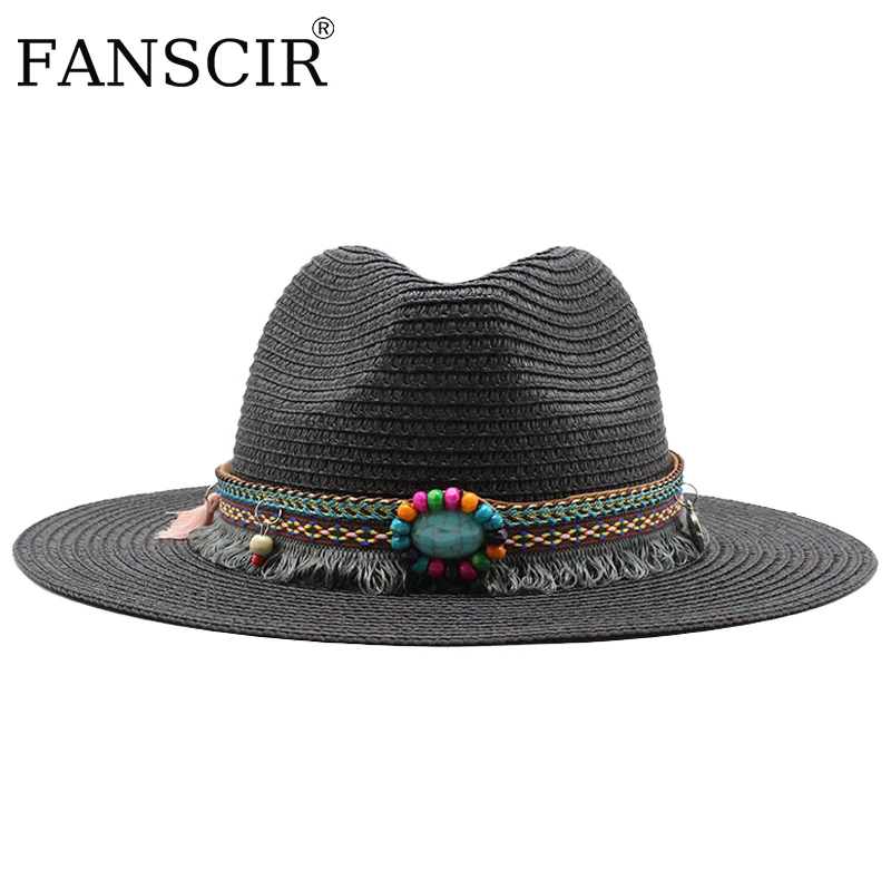 Panama Hat For Women Wide Brim Jazz Fedoras Cooling Sun Hats Summer Breathable Elegant Vintage Ladies Beach Party Straw Cap Men
Panama Hat For Women Wide Brim Jazz Fedoras Cooling Sun Hats Summer Breathable Elegant Vintage Ladies Beach Party Straw Cap Men