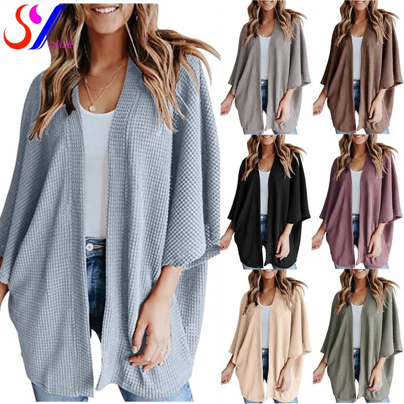 SY Casual Cardigan For Women Modern Chunky Oversized Cardigan Sweater Jumper Knitting Autumn And Winter Cardigans Solid Color
SY Casual Cardigan For Women Modern Chunky Oversized Cardigan Sweater Jumper Knitting Autumn And Winter Cardigans Solid Color