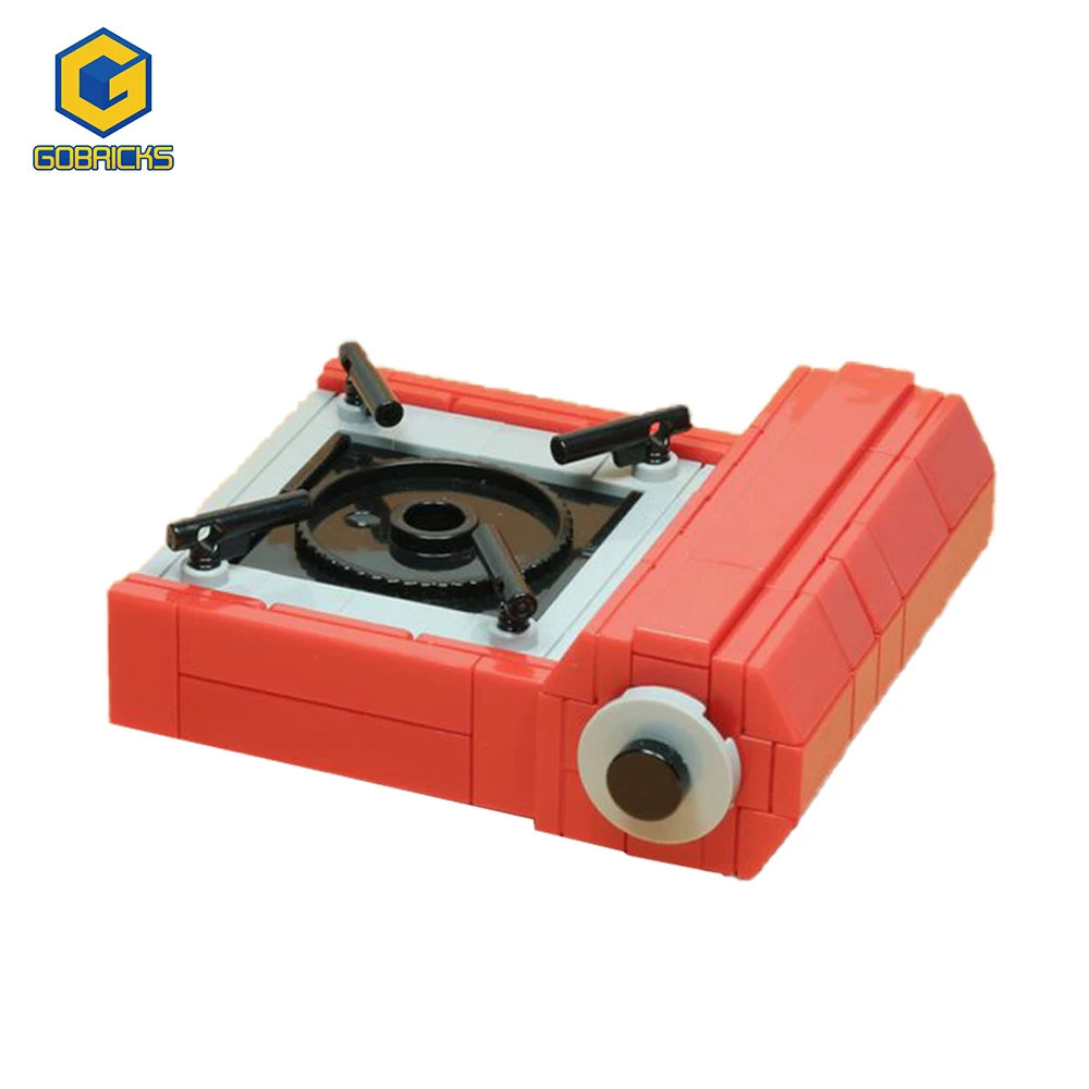 

MOC Cassette Furnace Building Blocks Creative Idea Assemble Bricks Collection Model Children Kids Birthday Christmas Toys Gift