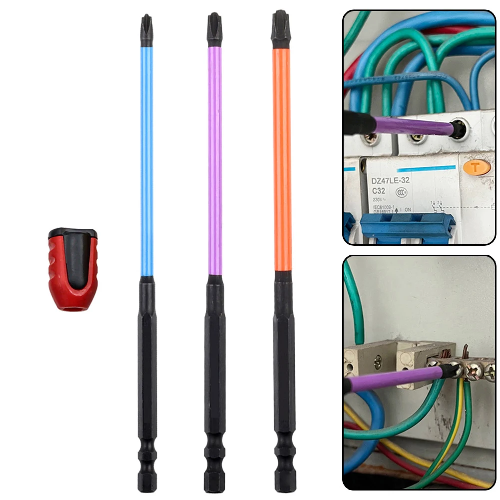 3Pcs Cross Screwdriver Bits FPH1/FPH2/FPH3 Slotted Cross W/ Magnetic Ring Special For Electricain Repairing Tools Manual Driver
3Pcs Cross Screwdriver Bits FPH1/FPH2/FPH3 Slotted Cross W/ Magnetic Ring Special For Electricain Repairing Tools Manual Driver