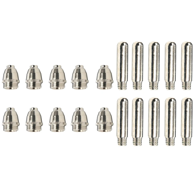 50Pcs AG60 Plasma Cutting Torch Consumable SG55 Plasma Cutter Kit 60A AG-60 Plasma Torch Tip Electrode
50Pcs AG60 Plasma Cutting Torch Consumable SG55 Plasma Cutter Kit 60A AG-60 Plasma Torch Tip Electrode