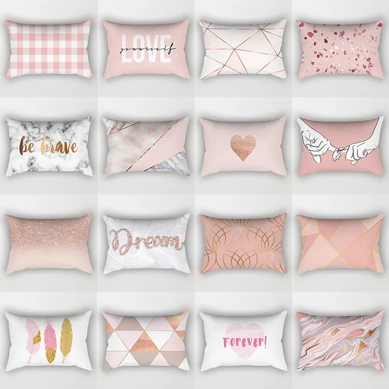 Nordic Pink Simple Style Ins Style Pillow Cover 30x50cm 40x60cm/12x20in 16x24in Office Living Room Lumbar Cushion Cover
Nordic Pink Simple Style Ins Style Pillow Cover 30x50cm 40x60cm/12x20in 16x24in Office Living Room Lumbar Cushion Cover