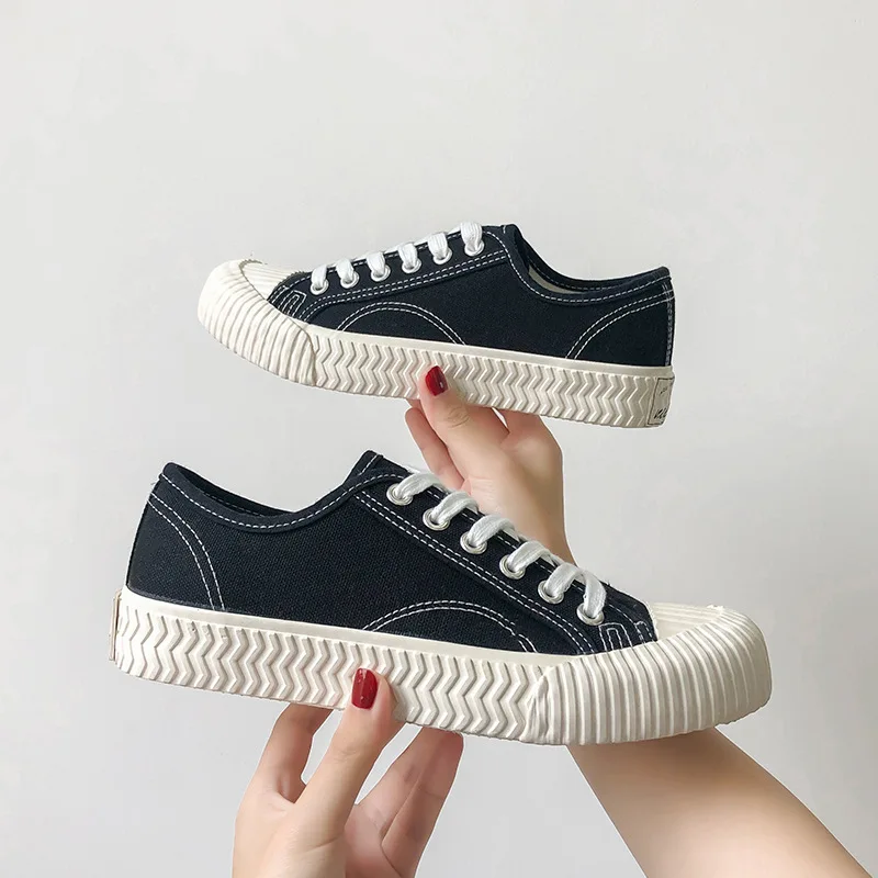 Women Canvas Sneakers Shoes Flats Vulcanized Walking Autumn Comfortable Lace-up Students Summer Ladies Fashion Casual Female
Women Canvas Sneakers Shoes Flats Vulcanized Walking Autumn Comfortable Lace-up Students Summer Ladies Fashion Casual Female
