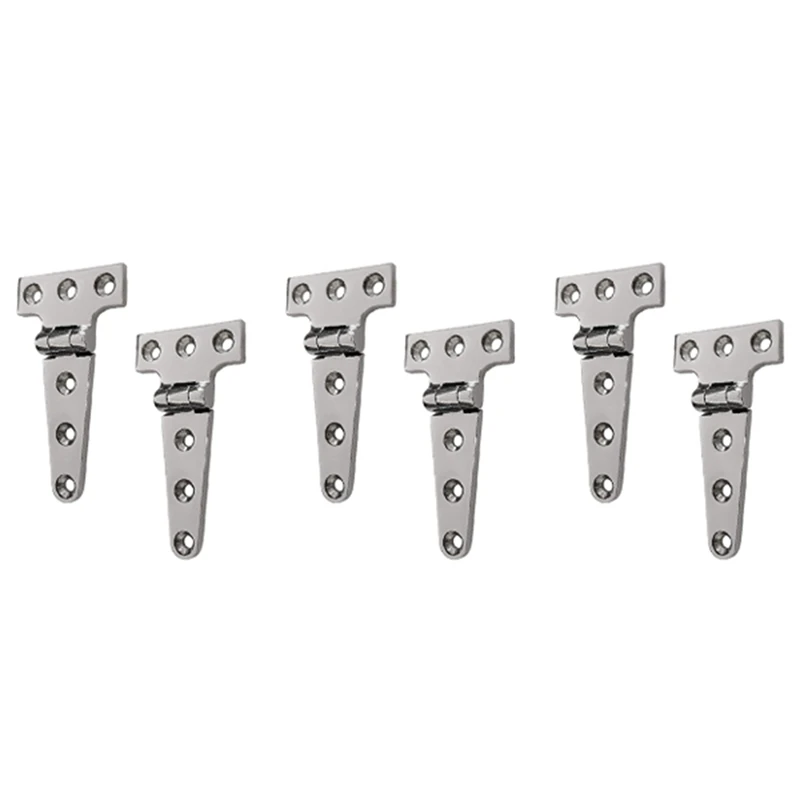 6 PCS Heavy Duty T Hinge 316 Stainless Steel Marine Grade Casting Hinge Door Hatch Hinge Boat
6 PCS Heavy Duty T Hinge 316 Stainless Steel Marine Grade Casting Hinge Door Hatch Hinge Boat