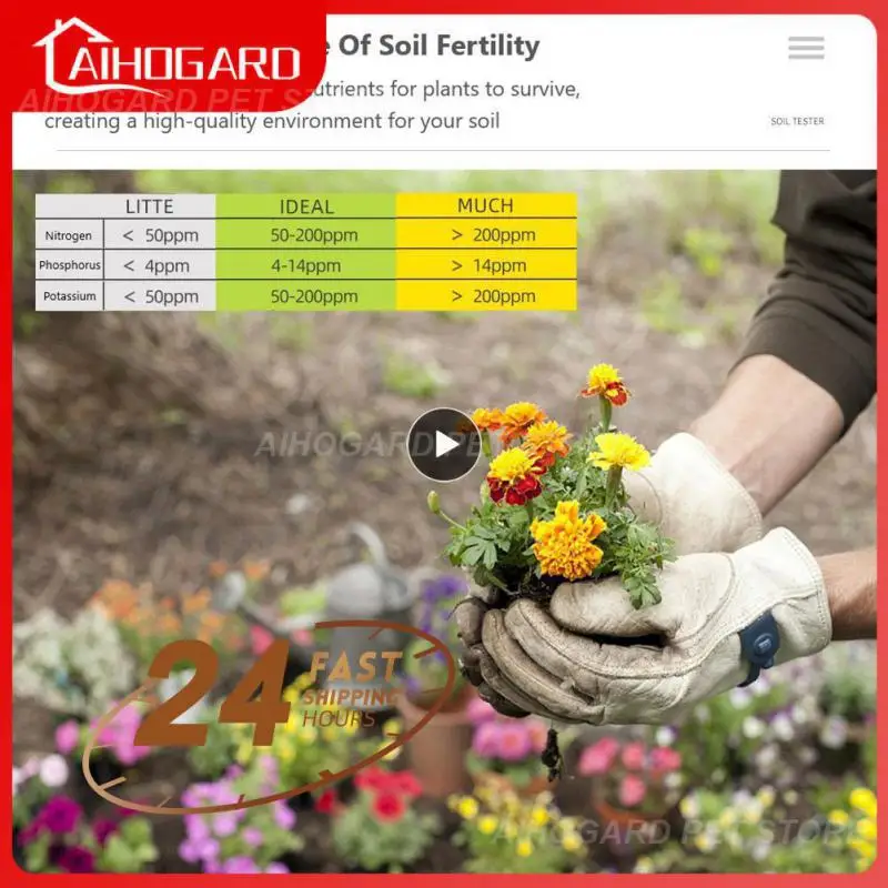 Three-in-one Soil Monitor Detector Portable Garden Instrument Tool Humidity Acidity Analyzer Garden Analy Soil Fertility Meter
Three-in-one Soil Monitor Detector Portable Garden Instrument Tool Humidity Acidity Analyzer Garden Analy Soil Fertility Meter