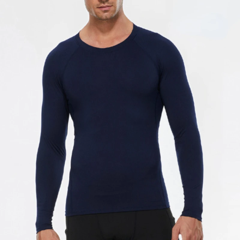 Lulus Men Autumn Fleece T-shirts Gym Hiking Tops Long Sleeve Quick Drying Round Neck Football Running Warm Sweat Shirt Sportwear
Lulus Men Autumn Fleece T-shirts Gym Hiking Tops Long Sleeve Quick Drying Round Neck Football Running Warm Sweat Shirt Sportwear