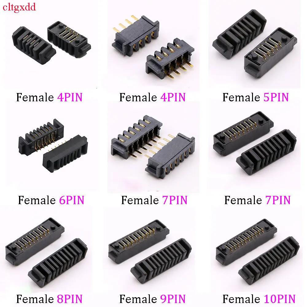 1PCS 4/5/6/7/8/9/10 pin male female laptop battery intelligent door lock spacing 2.0/2.54mm clip slot contact connector
1PCS 4/5/6/7/8/9/10 pin male female laptop battery intelligent door lock spacing 2.0/2.54mm clip slot contact connector