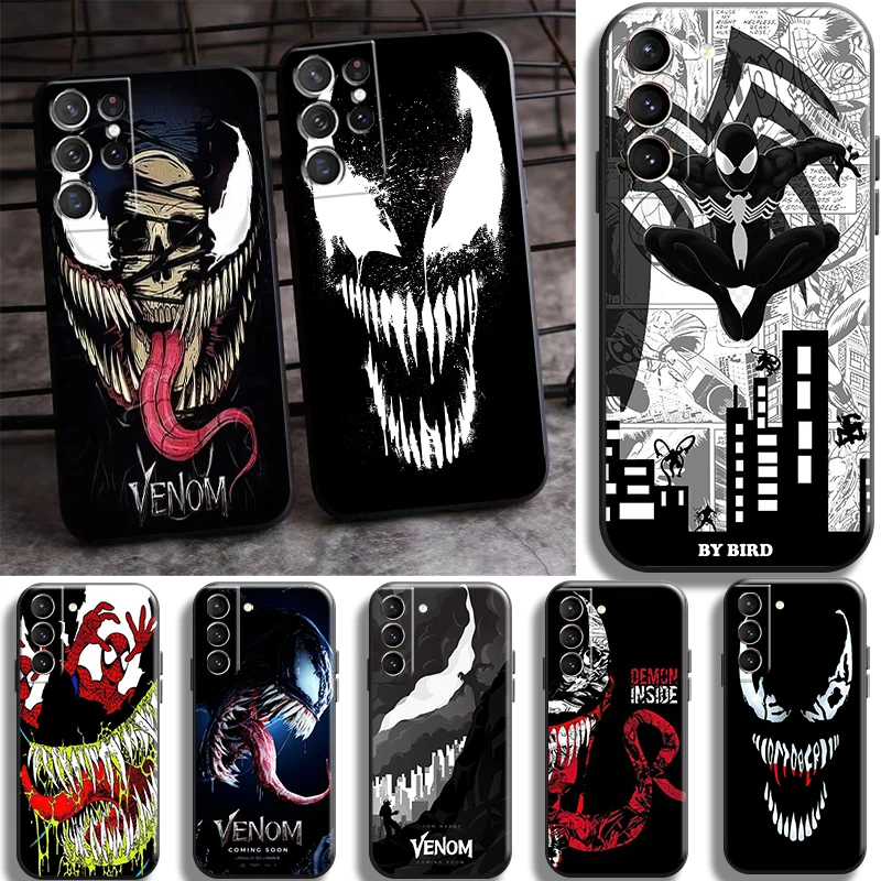 Marvel Avengers Venom Phone Case For Samsung Galaxy S22 S21 S20 Plus Ultra FE 5G S9 S10 Lite Plus 5G S10E TPU Soft Back
Marvel Avengers Venom Phone Case For Samsung Galaxy S22 S21 S20 Plus Ultra FE 5G S9 S10 Lite Plus 5G S10E TPU Soft Back