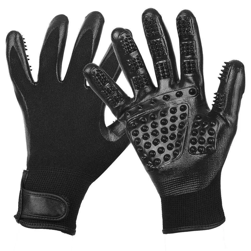 Pet Grooming Glove Rubber Hair Removal Gloves for Dogs Cat Bath Cleaning Accessories Puppy Brush Pet Massage Gloves Animal Combs
Pet Grooming Glove Rubber Hair Removal Gloves for Dogs Cat Bath Cleaning Accessories Puppy Brush Pet Massage Gloves Animal Combs