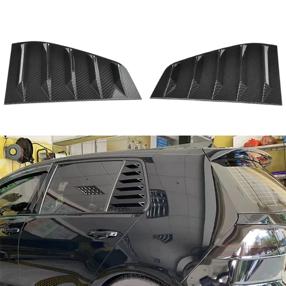 2Pcs/set Car Rear Window Shutter Cover Trim for VW GOLF 6 GOLF 7 GOLF 7.5 MK7/7.5 GTI GTD R MODELS Window Louver Side Vent Trim
2Pcs/set Car Rear Window Shutter Cover Trim for VW GOLF 6 GOLF 7 GOLF 7.5 MK7/7.5 GTI GTD R MODELS Window Louver Side Vent Trim