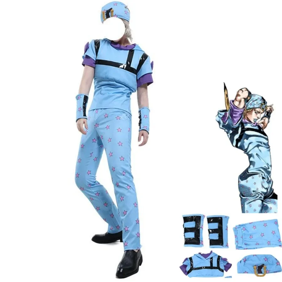 Anime JoJo'S Bizarre Adventure Steel Ball Run Johnny Joestar Joe Ki Cosplay Costume Hooded Sweater Uniform Man Woman Party Suit
Anime JoJo'S Bizarre Adventure Steel Ball Run Johnny Joestar Joe Ki Cosplay Costume Hooded Sweater Uniform Man Woman Party Suit