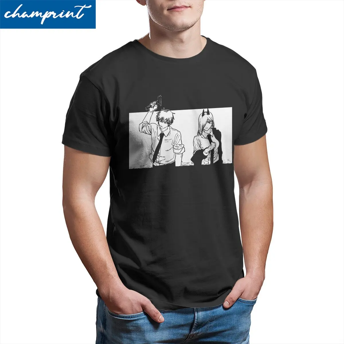 Novelty Denji Power Anime T-Shirt for Men Crewneck Cotton T Shirts Chainsaw Man Short Sleeve Tee Shirt Plus Size Clothes
Novelty Denji Power Anime T-Shirt for Men Crewneck Cotton T Shirts Chainsaw Man Short Sleeve Tee Shirt Plus Size Clothes
