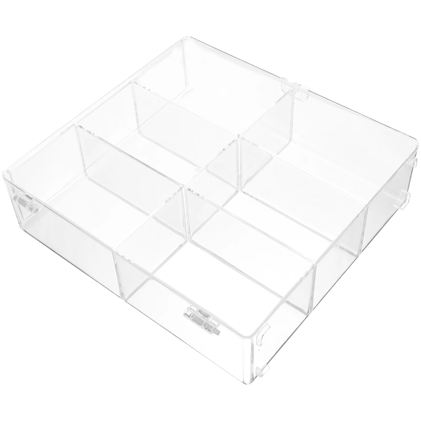 

Display Box Case Acrylic Figure Action Showcase Mineral Boxes Items Booth Vendor Countertop Model Figurine Cube Clear Risers Toy