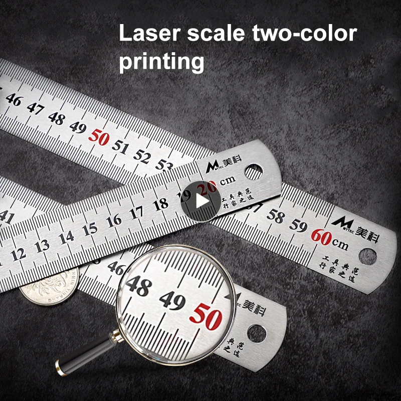 500mm Measuring Tools Measuring Tool Centimeter Inches Scale Ruler Straightedge Double Side Scale Centimeter Inches Scale
500mm Measuring Tools Measuring Tool Centimeter Inches Scale Ruler Straightedge Double Side Scale Centimeter Inches Scale