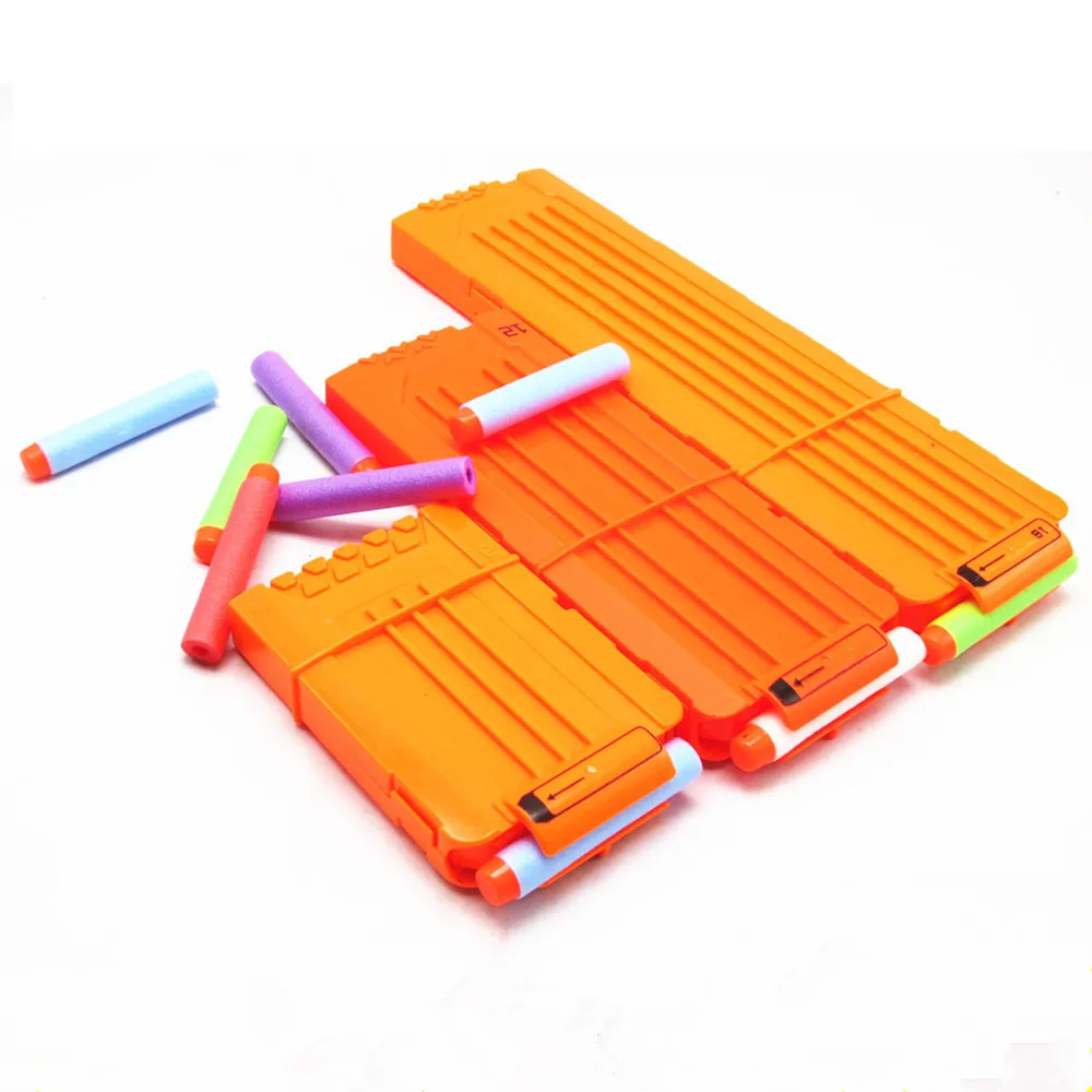 Orange Universal Reload Clip 6 /12 /18 Rounds for Nerf Magazine Darts Replacement Soft Bullet Toy Gun Accessories
Orange Universal Reload Clip 6 /12 /18 Rounds for Nerf Magazine Darts Replacement Soft Bullet Toy Gun Accessories