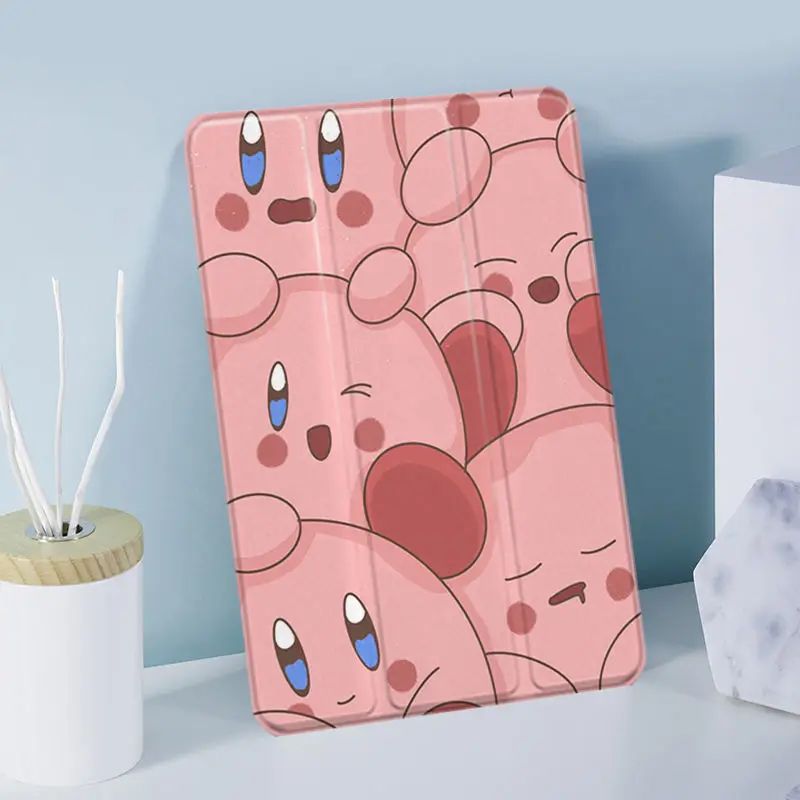 Bandai Kirby Case for ipad 20/19 10.2inch Mini4 5 Cartoon PC Back Cover for iPad Air 4/3 Pro2021 11" Sleep Smart Cover Funda
Bandai Kirby Case for ipad 20/19 10.2inch Mini4 5 Cartoon PC Back Cover for iPad Air 4/3 Pro2021 11" Sleep Smart Cover Funda
