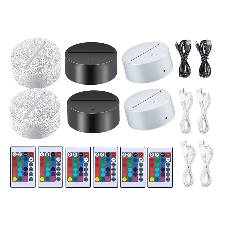 6 шт./упаковка, светодиодный ночник с USB-кабелем
6 шт./упаковка, светодиодный ночник с USB-кабелем