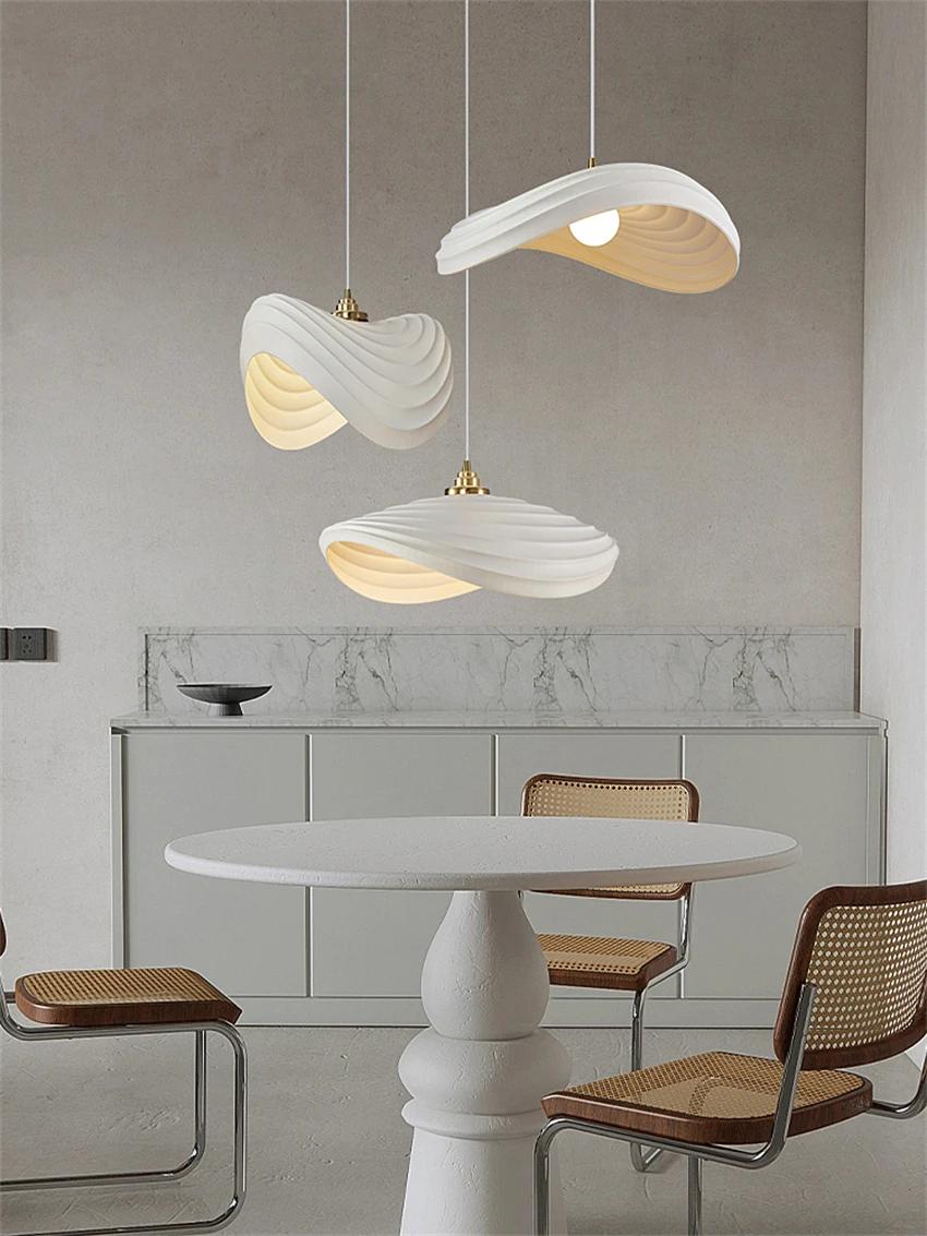 Nordic cream resin decorative pendant lights living room dining room table lamp wabi sabi style clothing store pendant lamps
Nordic cream resin decorative pendant lights living room dining room table lamp wabi sabi style clothing store pendant lamps