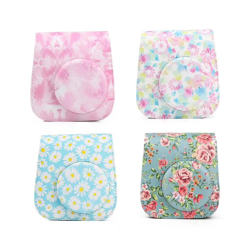 Classic Camera Protective Case Handbag For Fujifilm Instax Mini 11 8 9 Mini11 Plant Flower Color Printing PU Leather Retro Bag
Classic Camera Protective Case Handbag For Fujifilm Instax Mini 11 8 9 Mini11 Plant Flower Color Printing PU Leather Retro Bag