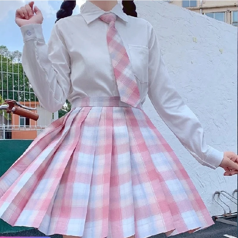 Harajuku Pleated Skirt Short Y2k Plaid Cute A Line Skirts Women High Waist Mini Checkered Japanese Skirt for Women School Jk New
Harajuku Pleated Skirt Short Y2k Plaid Cute A Line Skirts Women High Waist Mini Checkered Japanese Skirt for Women School Jk New